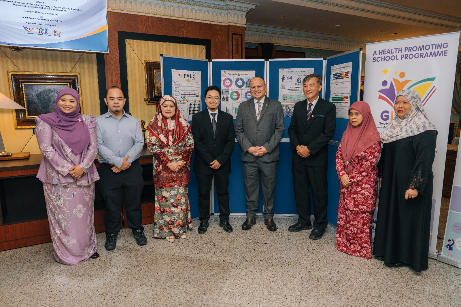 MOU Signing ceremony with MOH